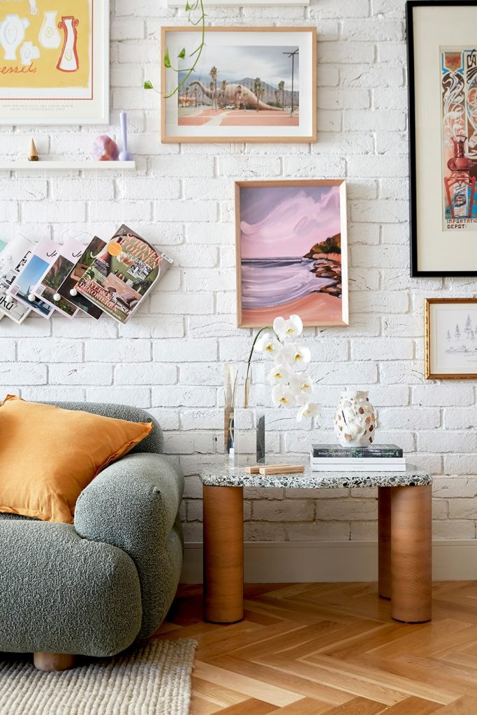 The magic happened slowly but surely at interior designer Jono Fleming's  small-space Sydney apartment - homestyle magazine