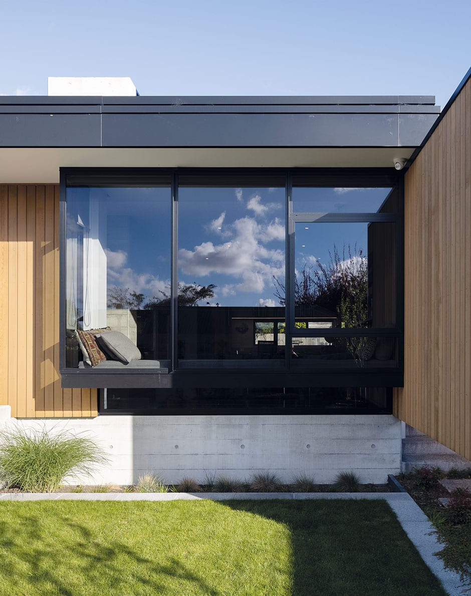 The windows are part of the wow at Studio Pacific Architecture’s Matipo House