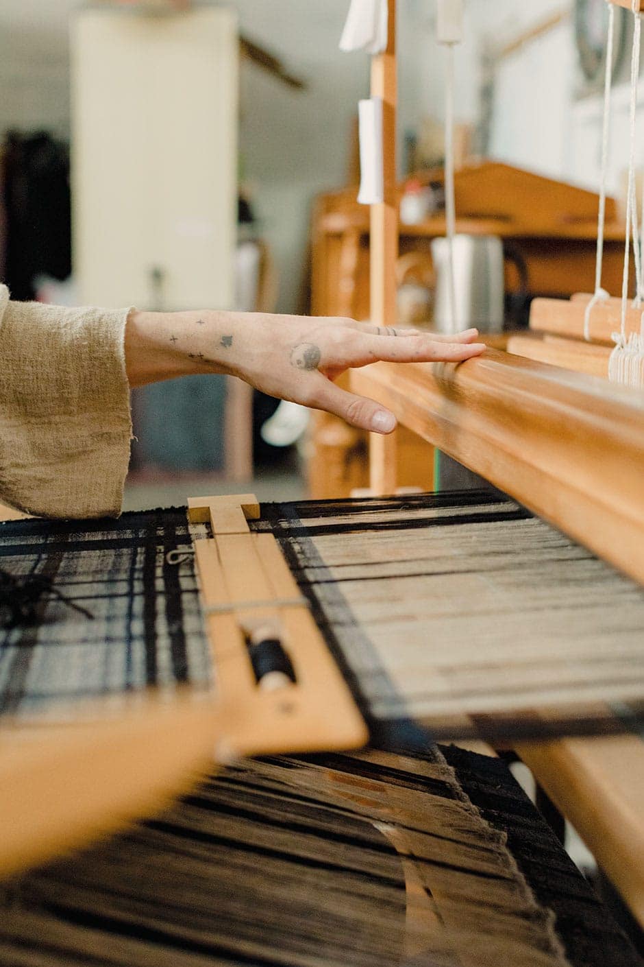 Contemporary weaver and textile artist Christopher Duncan on his intertwining life and art