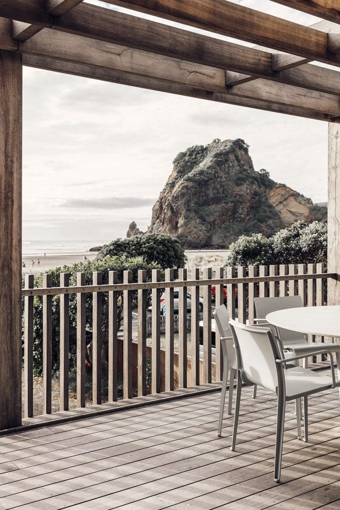 Macintosh Harris’s Piha House has grandstand views front and back