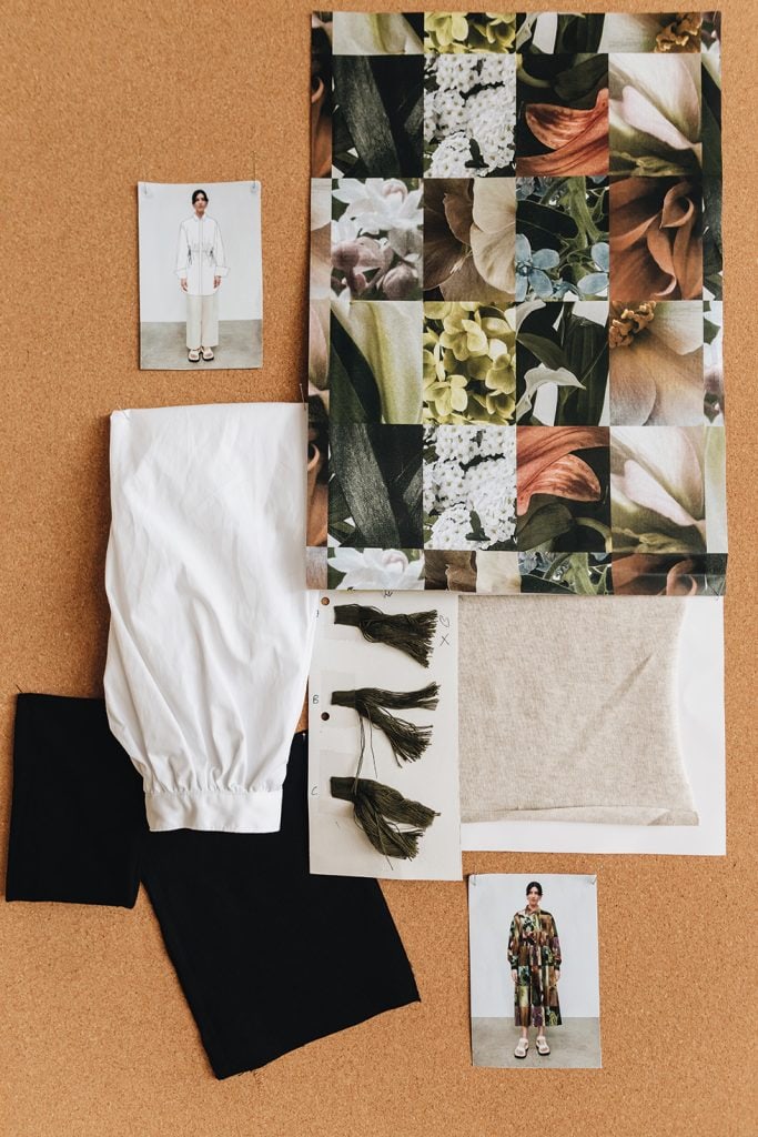 In the workroom with Marilou Dadat, creative director of seed-to-garment label Kowtow